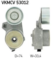 SKF Waterpomp + distributieriem set (VKMC 06104)