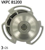 SKF Waterpomp, motorkoeling (VKPC 81200)