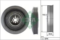 Schaeffler INA Riemschijf, krukas (544 0102 10)