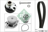 Schaeffler INA Waterpomp + distributieriem set (530 0199 30)