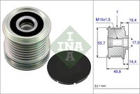 Schaeffler INA Dynamovrijloop (535 0165 10)