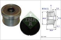 Schaeffler INA Dynamovrijloop (535 0183 10)