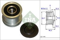 Schaeffler INA Dynamovrijloop (535 0204 10)