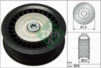 Schaeffler INA Geleide rol/omdraairol, Poly V-riem (532 0678 10)