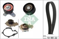 Schaeffler INA Waterpomp + distributieriem set (530 0572 30)