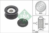 Schaeffler INA Geleide rol/omdraairol, Poly V-riem (532 0854 10)