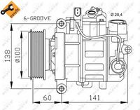 Compressor, airconditioning