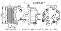 NRF Compressor, airconditioning (32772)