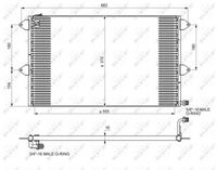 NRF Condensor, airconditioning (35034)