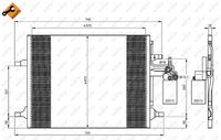NRF Condensor, airconditioning (35930)