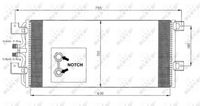 NRF Condensor, airconditioning (35140)