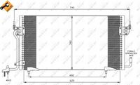 NRF Condensor, airconditioning (35439)