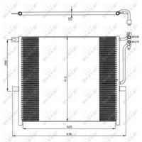 NRF Condensor, airconditioning (35468)