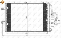 NRF Condensor, airconditioning (35530)