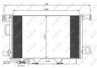 NRF Condensor, airconditioning (35623)