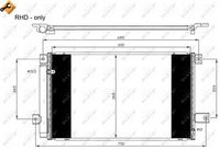 NRF Condensor, airconditioning (35629)