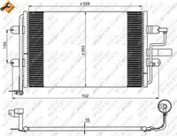 NRF Condensor, airconditioning (35733)