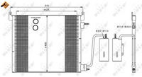 NRF Condensor, airconditioning (35741)