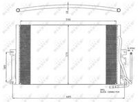 NRF Condensor, airconditioning (35342)