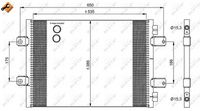 NRF Condensor, airconditioning (35909)