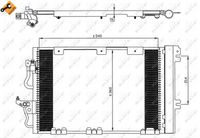 NRF Condensor, airconditioning (35556)