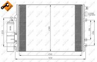 NRF Condensor, airconditioning (35967)