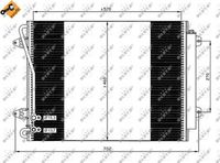 NRF Condensor, airconditioning (35613)