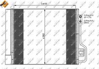 NRF Condensor, airconditioning (35937)