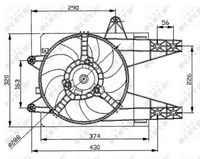 Koelventilatorwiel