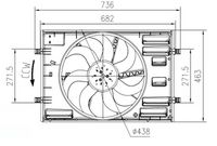 Koelventilatorwiel