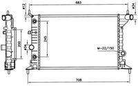 NRF Radiateur (519516)