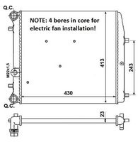 NRF Radiateur (53021A)