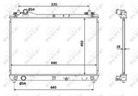 NRF Radiateur (53915)