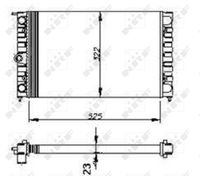 NRF Radiateur (54694)