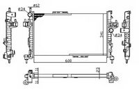 NRF Radiateur (54753A)