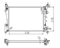 NRF Radiateur (55341A)