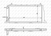 NRF Radiateur (54603)