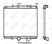 NRF Radiateur (58313)