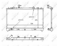 NRF Radiateur (58381)