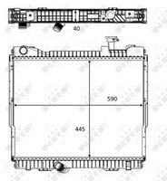 NRF Radiateur (58484)