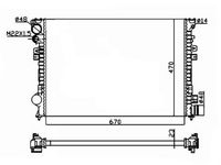 NRF Radiateur (58958A)