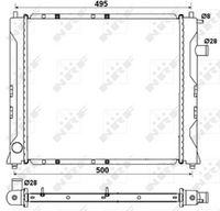 NRF Radiateur (58107A)