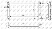 NRF Radiateur (59205)