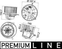 MAHLE Interieurventilatie (AB 148 000P)