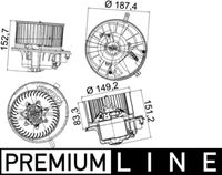 MAHLE Interieurventilatie (AB 149 000P)