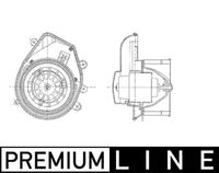 MAHLE Interieurventilatie (AB 54 000P)