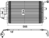 Condensor, airconditioning