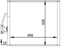 MAHLE Condensor, airconditioning (AC 277 000S)