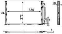 MAHLE Condensor, airconditioning (AC 317 000S)