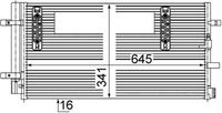 Condensor, airconditioning